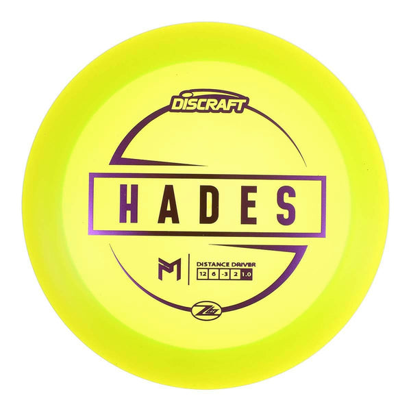 Yellow (Purple Metallic) 160-163 Paul McBeth Z Lite Hades