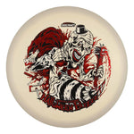 #28 (Red Shatter/White Matte) 177+ 2025 ESP Glo TriFoil Halloween Buzzz