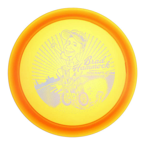 Z Raptor (Orange w/ Silver) 173-174 Brad Hammock Discs (Buzzz, Heat, Raptor)