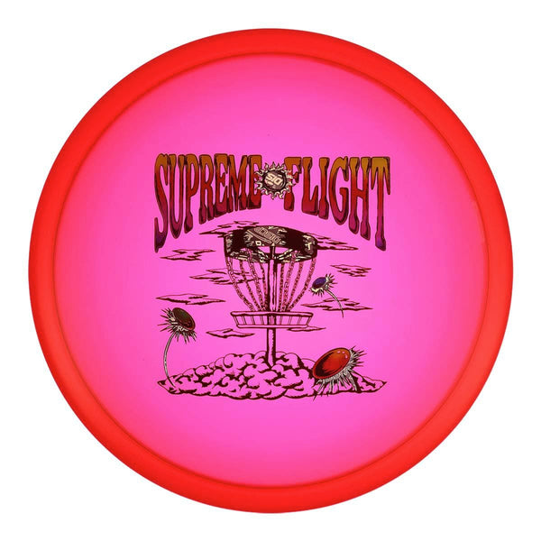 Red (Summer Sunset & Discraft) 173-174 Supreme Flight Tri-Foil Z Zone