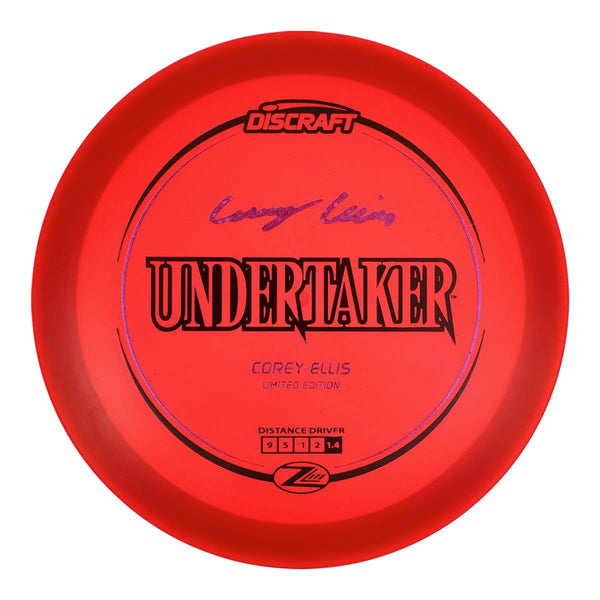 #9 Red (Black & Magenta Sparkle Stars) 160-163 Z Lite Corey Ellis Undertaker