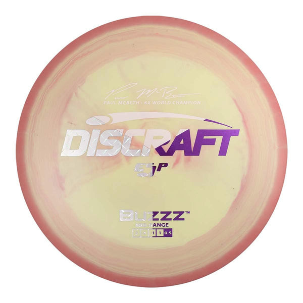 #29 (White, Diamond Plate & Purple) 175-176 Tri-Foil Paul McBeth 6x ESP Buzzz