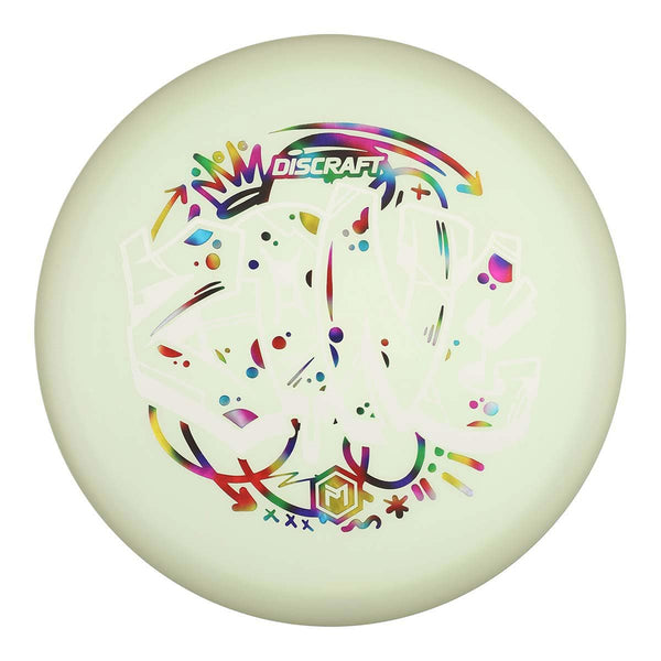 #21 UV Blue (White Matte/Jellybean) 173-174 Paul McBeth UV Z Glo 'Graffiti' Zone