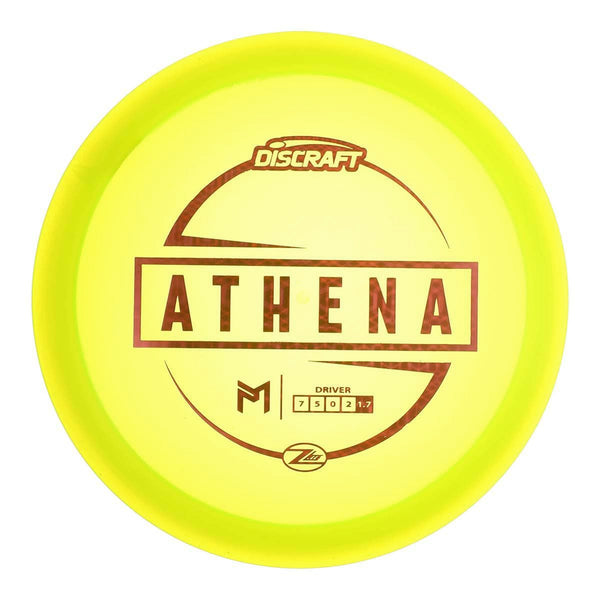 Yellow (Red Tron) 160-163 Paul McBeth Z Lite Athena