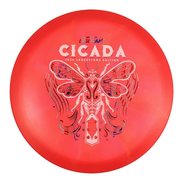 #96 (White Matte/Flag) 175-176 Z Swirl Cicada