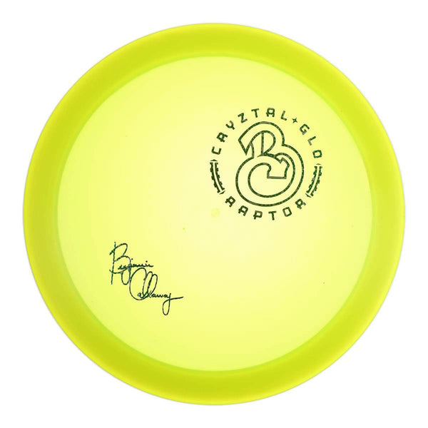 #52 Yellow (Green Bricks) 173-174 Ben Callaway Cryztal Glo Raptor