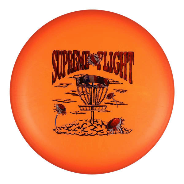 Orange (Red Shatter & Flag) 173-174 Supreme Flight Tri-Foil Big Z Luna