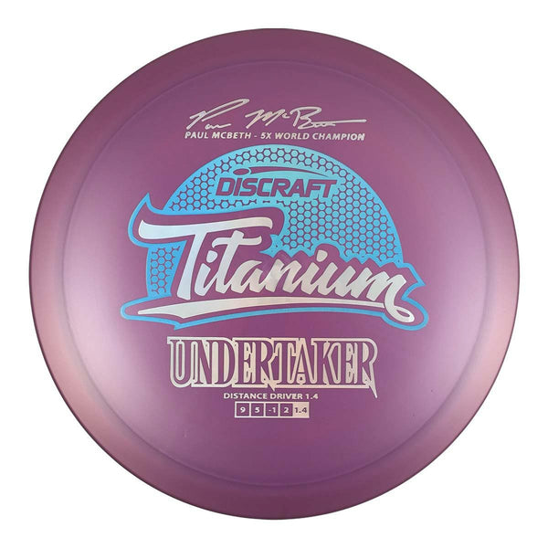 #25 (Silver Holo/Blue Light Holo) 173-174 Paul McBeth 5x Titanium Undertaker