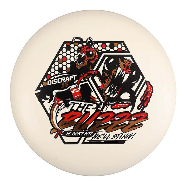 White (Red Metallic/Bee) 177+ ESP Tri-Foil Buzzz