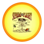 Orange (Summer Sunset & Discraft) 173-174 Supreme Flight Tri-Foil Z Zone