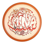 #12 Peach (Red Holo/Orange Clouds) 173-174 Paul McBeth Colorshift Z 'Graffiti' Luna