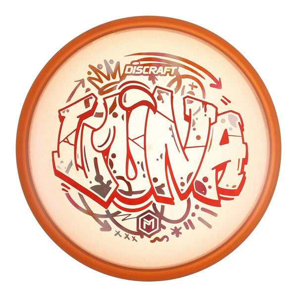 #12 Peach (Red Holo/Orange Clouds) 173-174 Paul McBeth Colorshift Z 'Graffiti' Luna