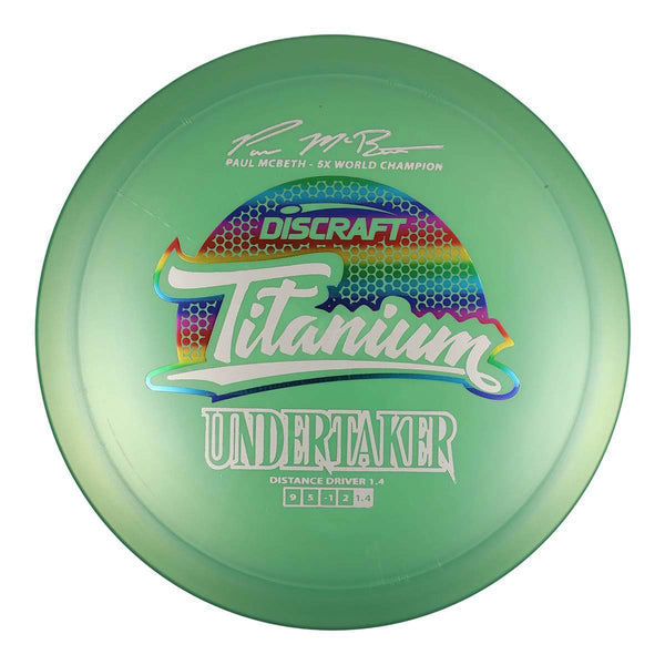 #23 (Silver Brushed/Rainbow) 173-174 Paul McBeth 5x Titanium Undertaker