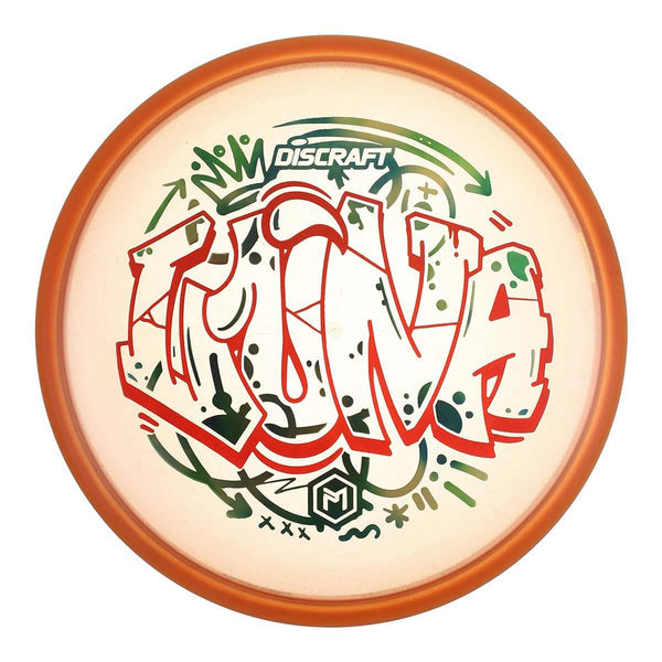 #11 Peach (Red Holo/Green Clouds) 173-174 Paul McBeth Colorshift Z 'Graffiti' Luna