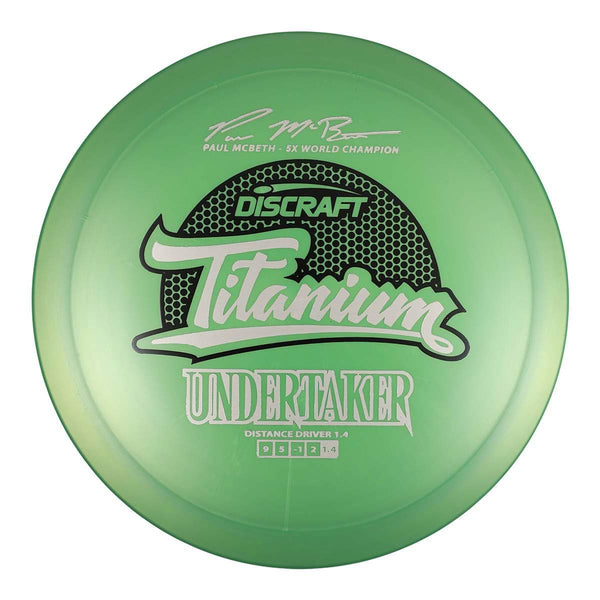 #22 (Silver Brushed/Black) 173-174 Paul McBeth 5x Titanium Undertaker