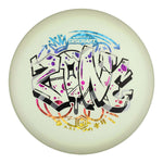 #16 UV Blue (Zebra/Rainbow Shatter Wide) 173-174 Paul McBeth UV Z Glo 'Graffiti' Zone