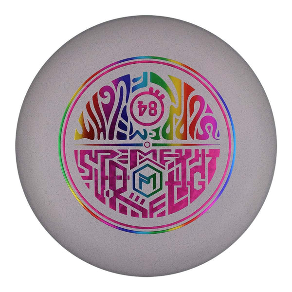 Light Gray (Rainbow & Magenta Shatter) 173-174 Supreme Flight Rubber Blend Luna