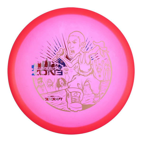 Pink (Gold Brushed/Flag) 173-174 DGLO '8 Mile' CryZtal Zone