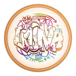 #9 Peach (Copper Metallic/Rainbow) 173-174 Paul McBeth Colorshift Z 'Graffiti' Luna