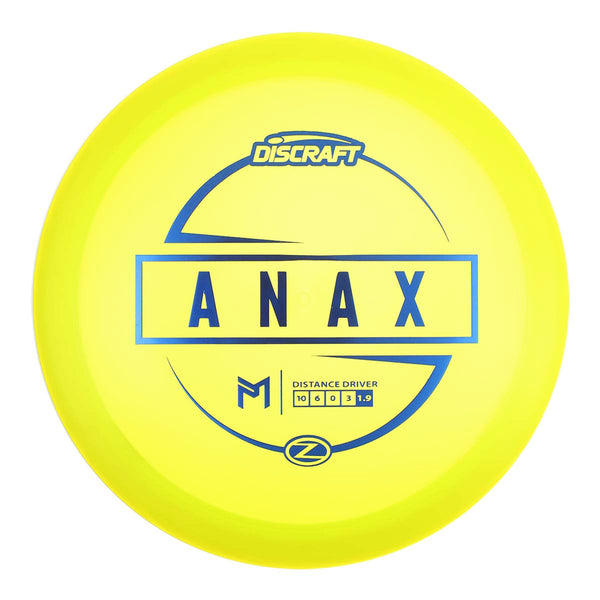 Yellow (Blue Metallic) 170-172 Paul McBeth Z Anax