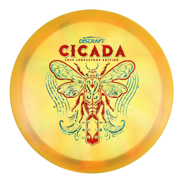 #89 (Red Matte/Clovers) 175-176 Z Swirl Cicada