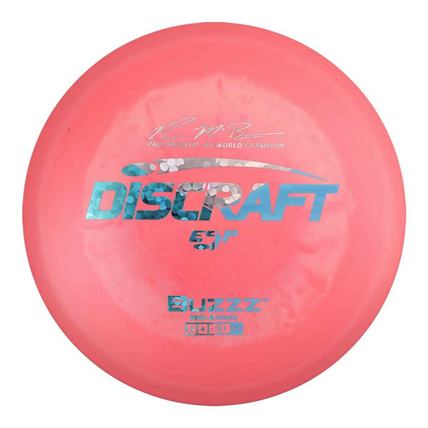 #21 (Silver Flowers, Blue Flowers & Blue Light Holo) 175-176 Tri-Foil Paul McBeth 6x ESP Buzzz