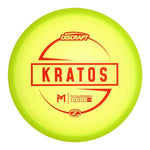 Yellow (Red Matte) 170-172 Paul McBeth Z Kratos