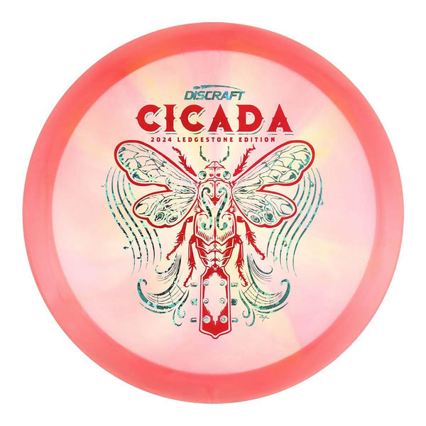 #88 (Red Matte/Clovers) 175-176 Z Swirl Cicada