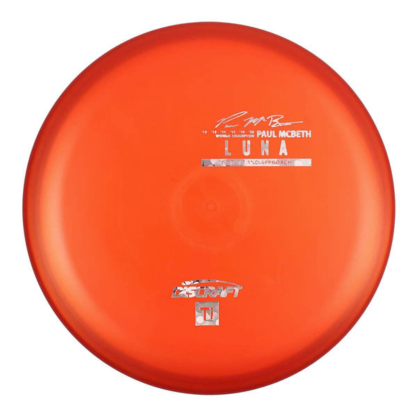 Orange (Silver Flowers) 173-174 Paul McBeth Titanium (Ti) Luna