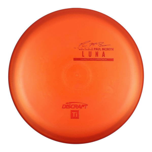 Orange (Red Holo) 173-174 Paul McBeth Titanium (Ti) Luna