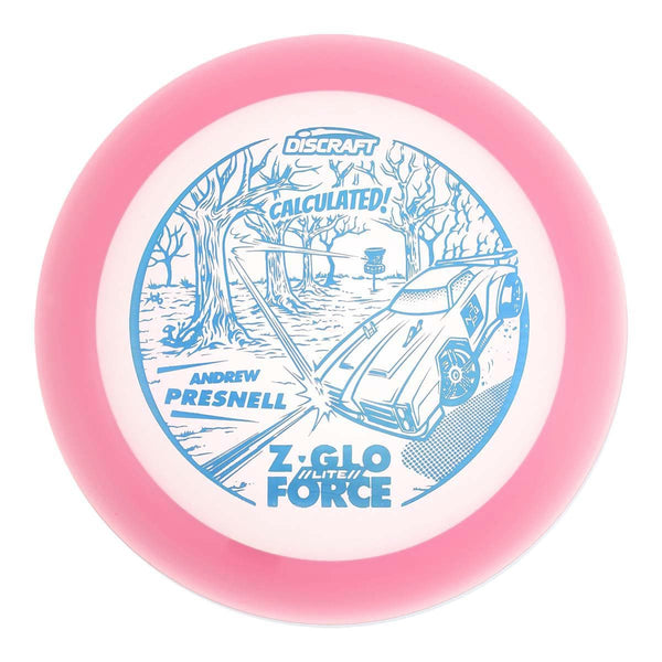 Pink (Blue Light Holo) 167-169 Andrew Presnell Z Glo Lite Force