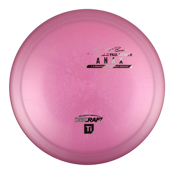 Pink (Zebra) 167-169 Paul McBeth Titanium (Ti) Anax