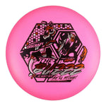 Pink (Orange Metallic/Silver Brushed) 177+ ESP Tri-Foil Buzzz