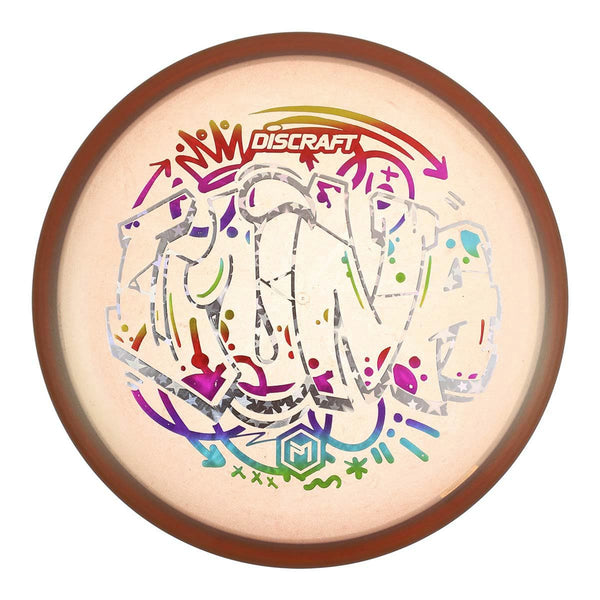 #3 Burgundy (Silver Stars Big/Rainbow) 173-174 Paul McBeth Colorshift Z 'Graffiti' Luna