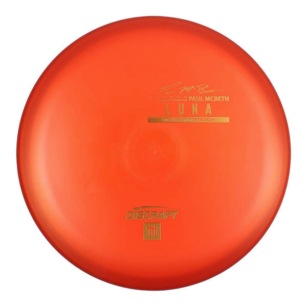 Orange (Copper Metallic) 173-174 Paul McBeth Titanium (Ti) Luna