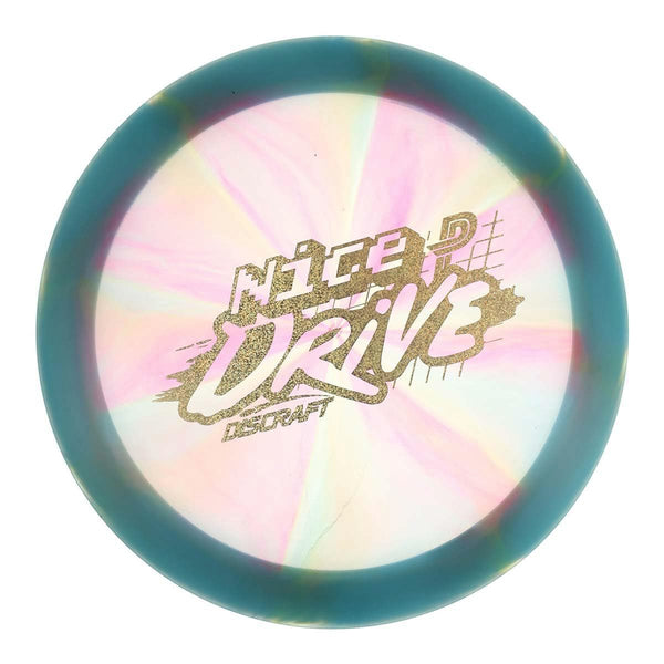 #3 (Gold Sparkle) 170-172 Paige Pierce Z Swirl 'Nice Drive' Drive