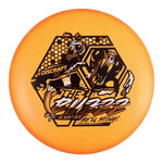 Light Orange (White Matte/Copper Metallc) 177+ ESP Tri-Foil Buzzz