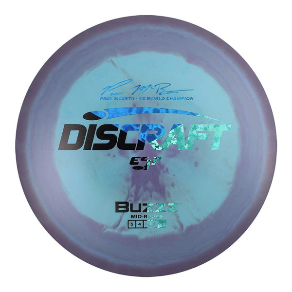 #14 (Blue Pebbles, Black & Clovers) 175-176 Tri-Foil Paul McBeth 6x ESP Buzzz