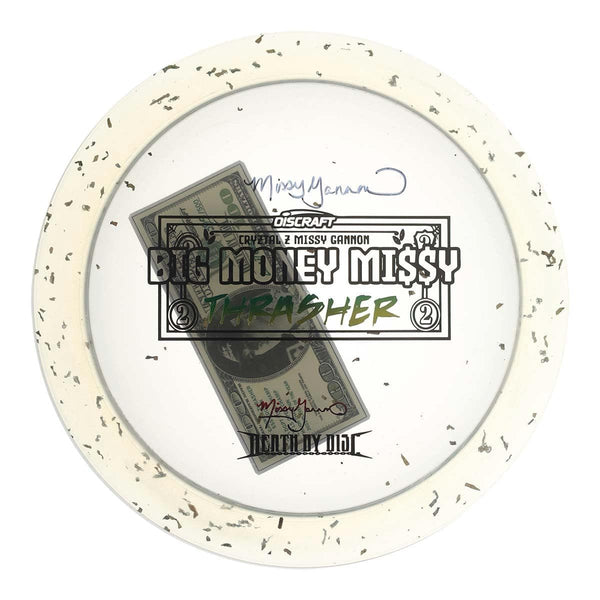 #395 (Black & Rainbow) 173-174 Missy Gannon Death By Discs 'Big Money Missy' CryZtal Z Thrasher