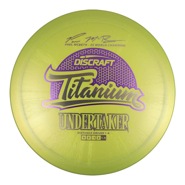 #8 (Fishscale/Purple Metallic) 173-174 Paul McBeth 5x Titanium Undertaker