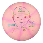 #156 (Rainbow) 173-174 CT Jawbreaker Swirl Luna - McBeth Portrait
