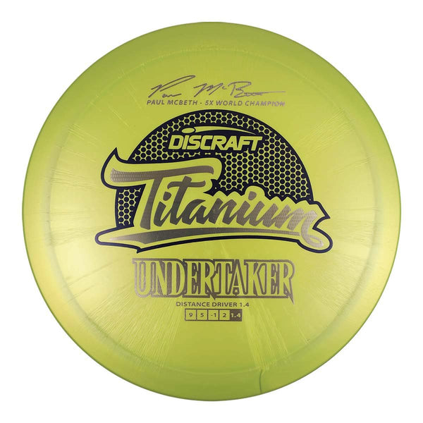 #7 (Fishscale/Black) 173-174 Paul McBeth 5x Titanium Undertaker