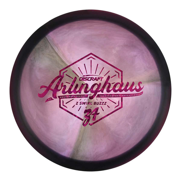 Exact Disc #50 (Magenta Shatter) 175-176 Zach Arlinghaus Z Swirl Buzzz