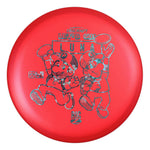 #32 Red (Blue Flowers) 173-174 Let's Go Big Z Luna
