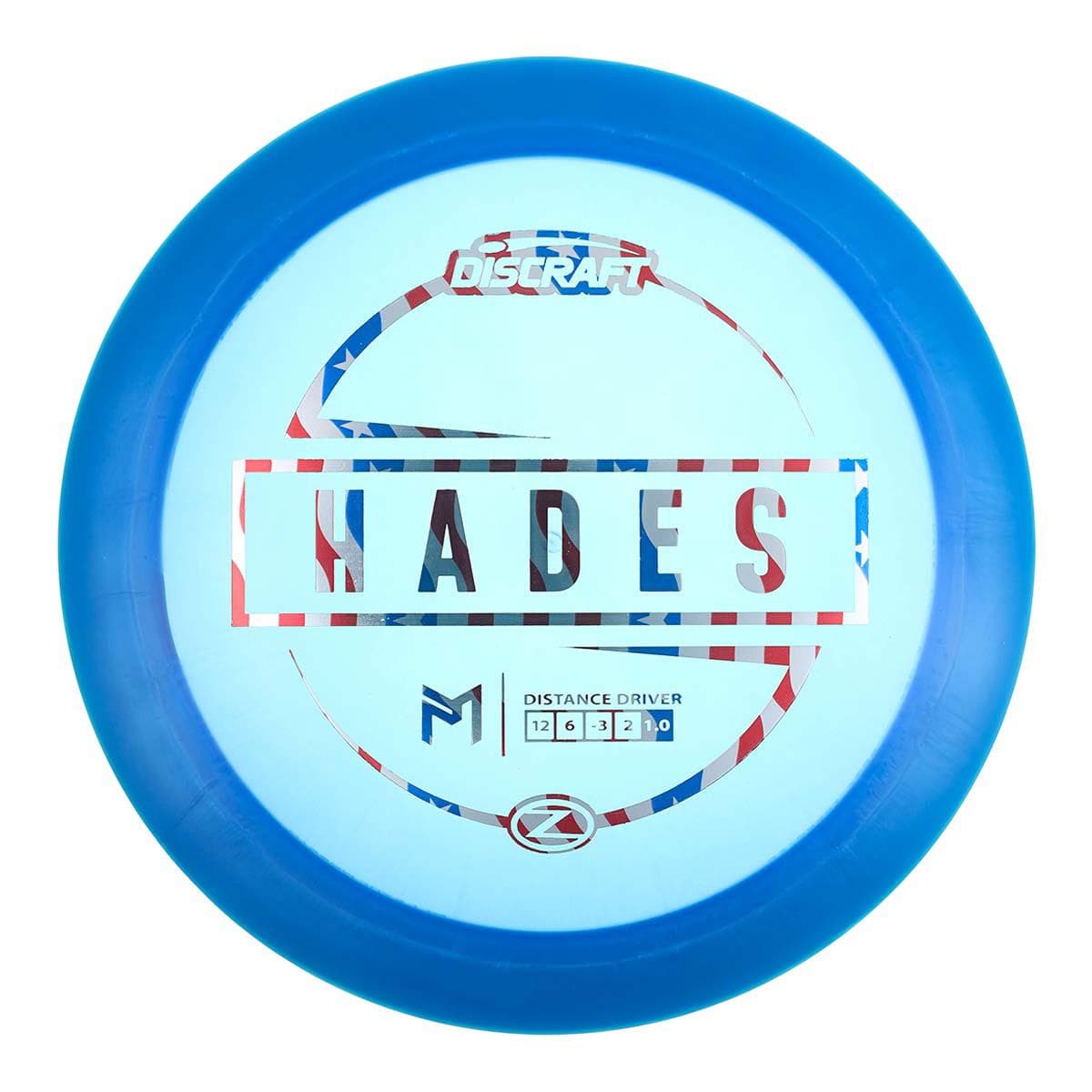Paul McBeth Big Z Hades-Pearly White w Red Shatter Foil Paul McBeth Big Z Hades-Pearly White w Red Shatter Foil