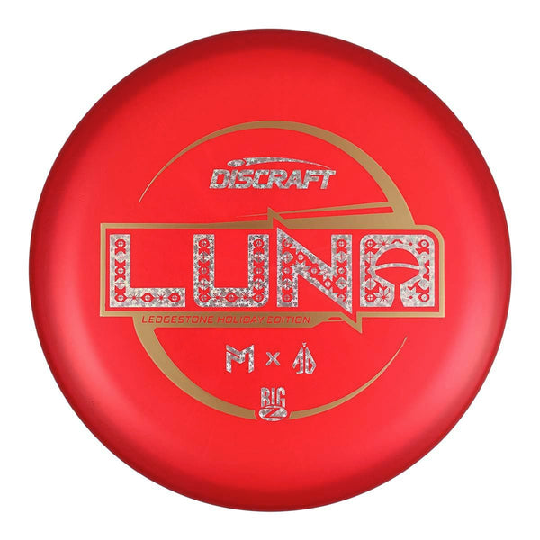 Red (Silver Stars & Gold Brushed) 173-174 Anthony Barela & Paul McBeth Big Z Luna Collab - Holiday Edition