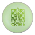 #57 (Green Scratch) 175-176 Chess ESP Cicada