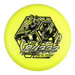 Yellow (White Matte/Silver Brushed) 175-176 ESP Tri-Foil Buzzz