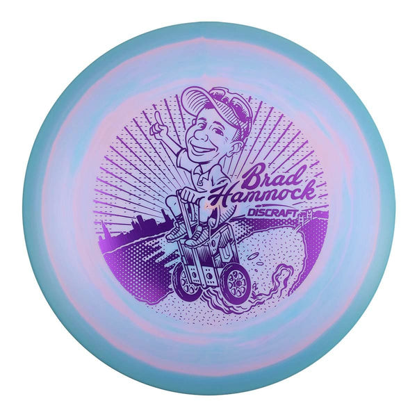 ESP Buzzz #8 (Purple Metallic) 177+ Brad Hammock Discs (Buzzz, Heat, Raptor)