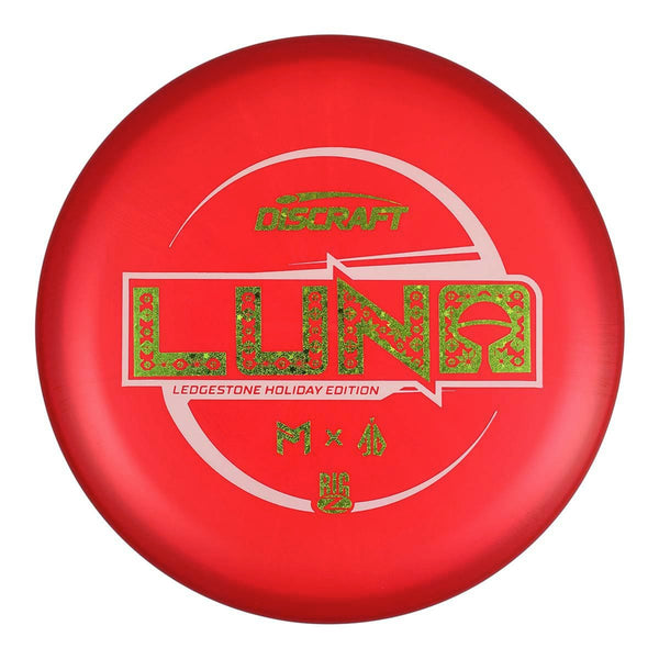 Red (Green Sparkle Stars & White Matte) 173-174 Anthony Barela & Paul McBeth Big Z Luna Collab - Holiday Edition